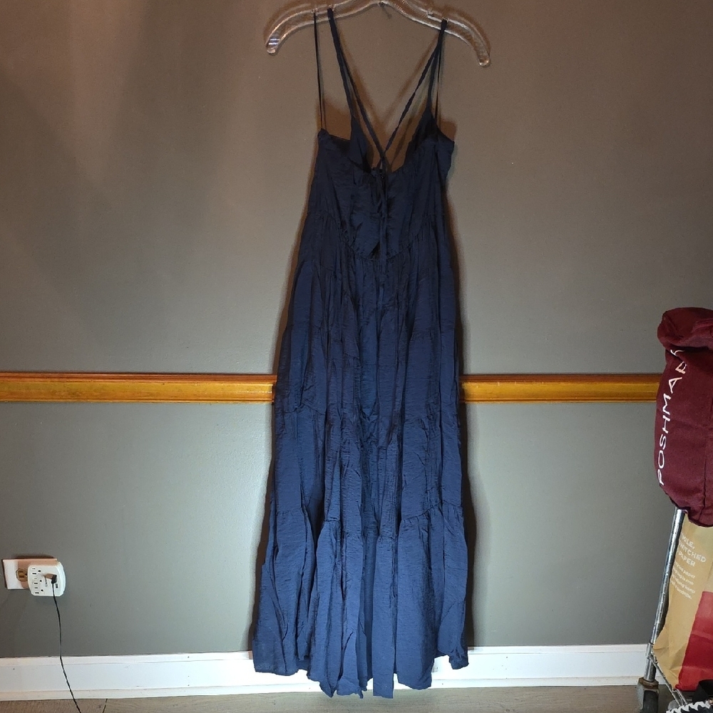 Abercrombie & Fitch Deep Blue Maxi Dress - Picture 2 of 6
